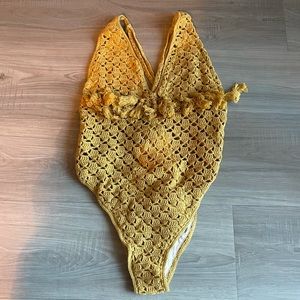 NWOT Somedays Lovin’ Crochet One Piece